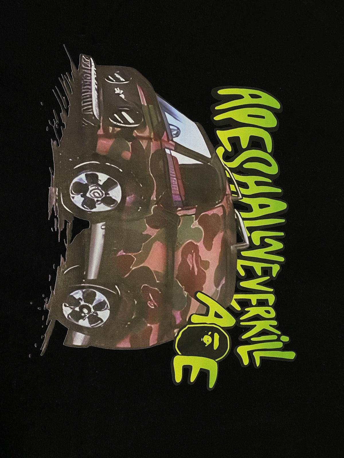 BAPE Car Graphic Short-Sleeve T-Shirt